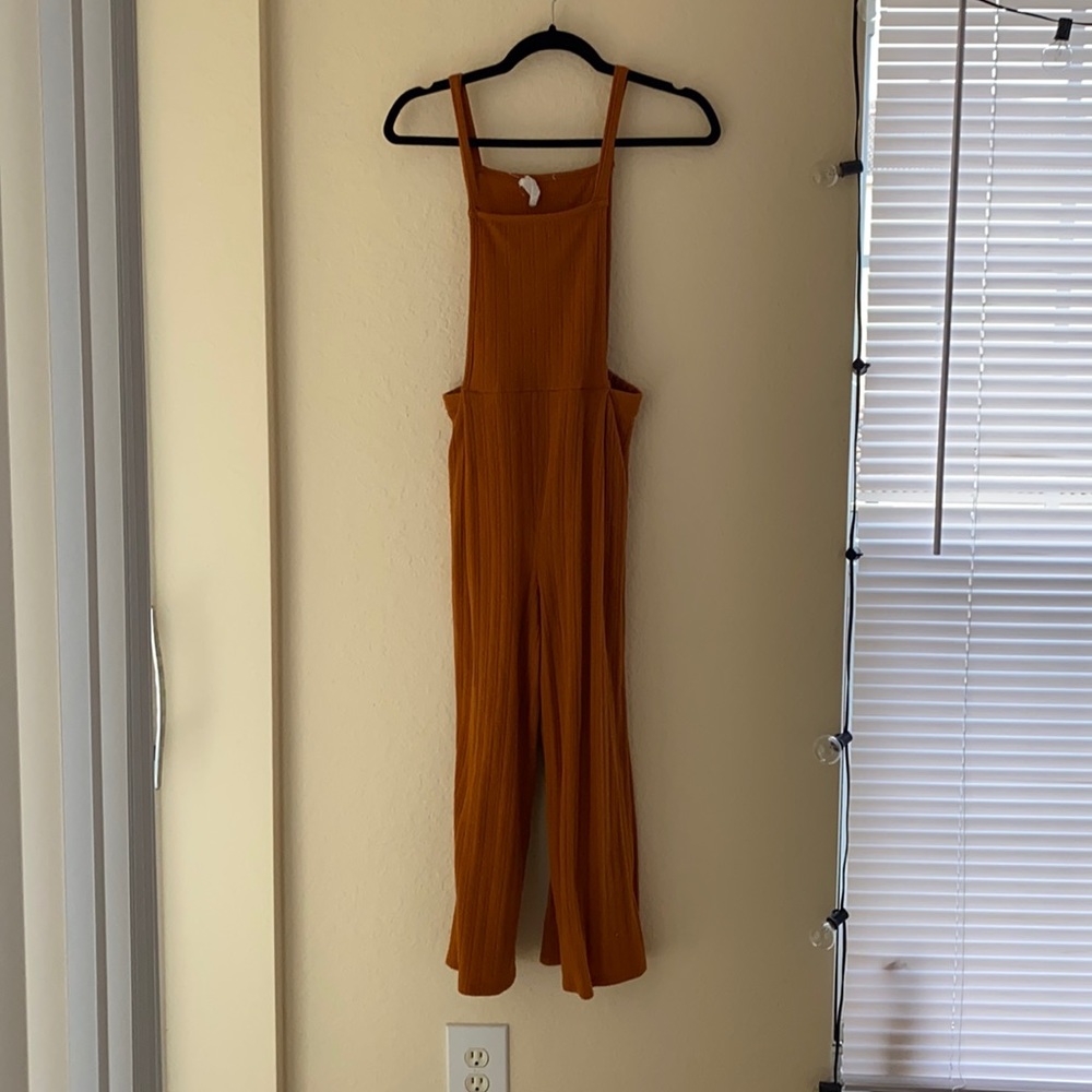 Rust colored jumpsuit